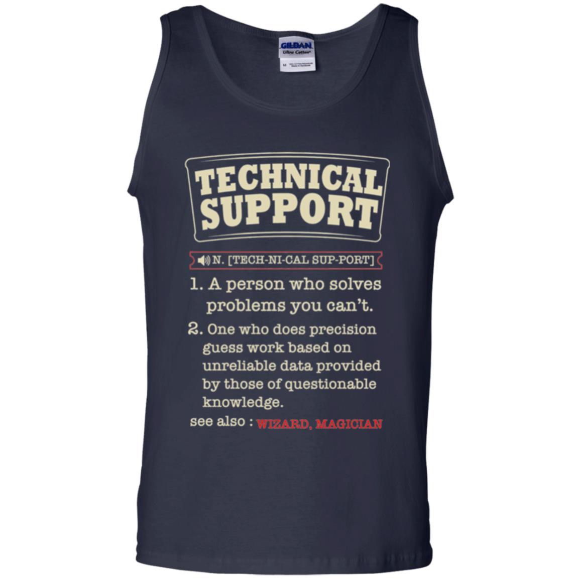 Computer Nerd T-shirt Technical Support Definition T-shirt Navy