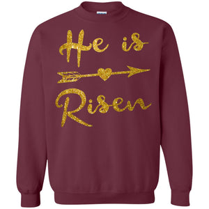 He Is Risen Christian T-shirt