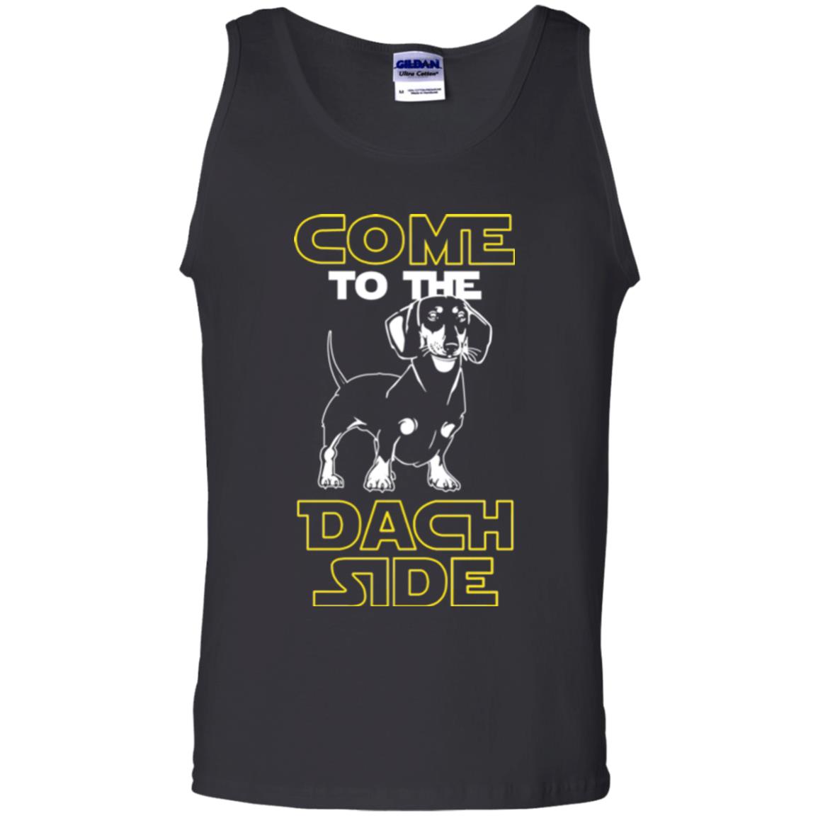 Come To The Dach Side Dachshund Dog Lover Shirt Black