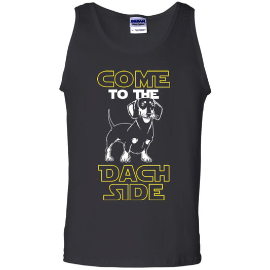 Come To The Dach Side Dachshund Dog Lover Shirt Black