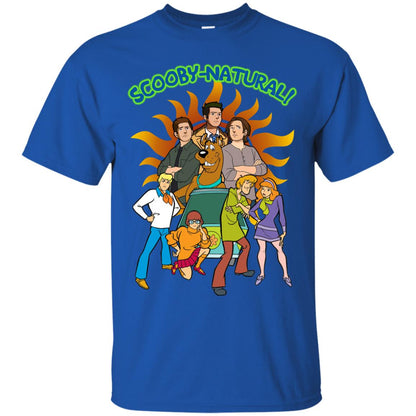 Scooby Natural Mystery Team Cartoon Shirt Royal