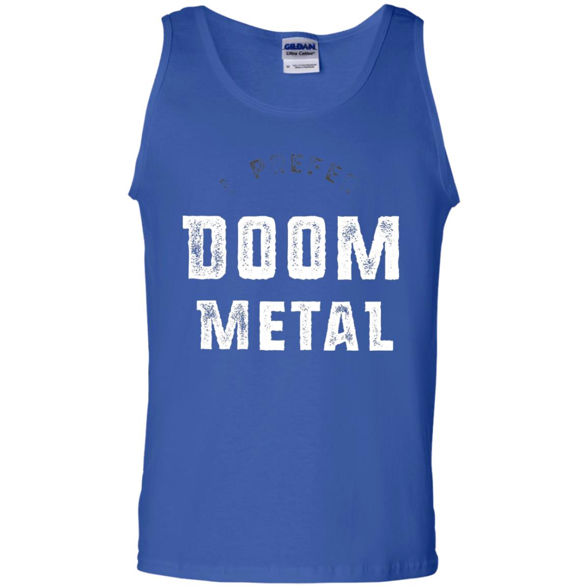 I Prefer Doom Heavy Metal Shirt Royal