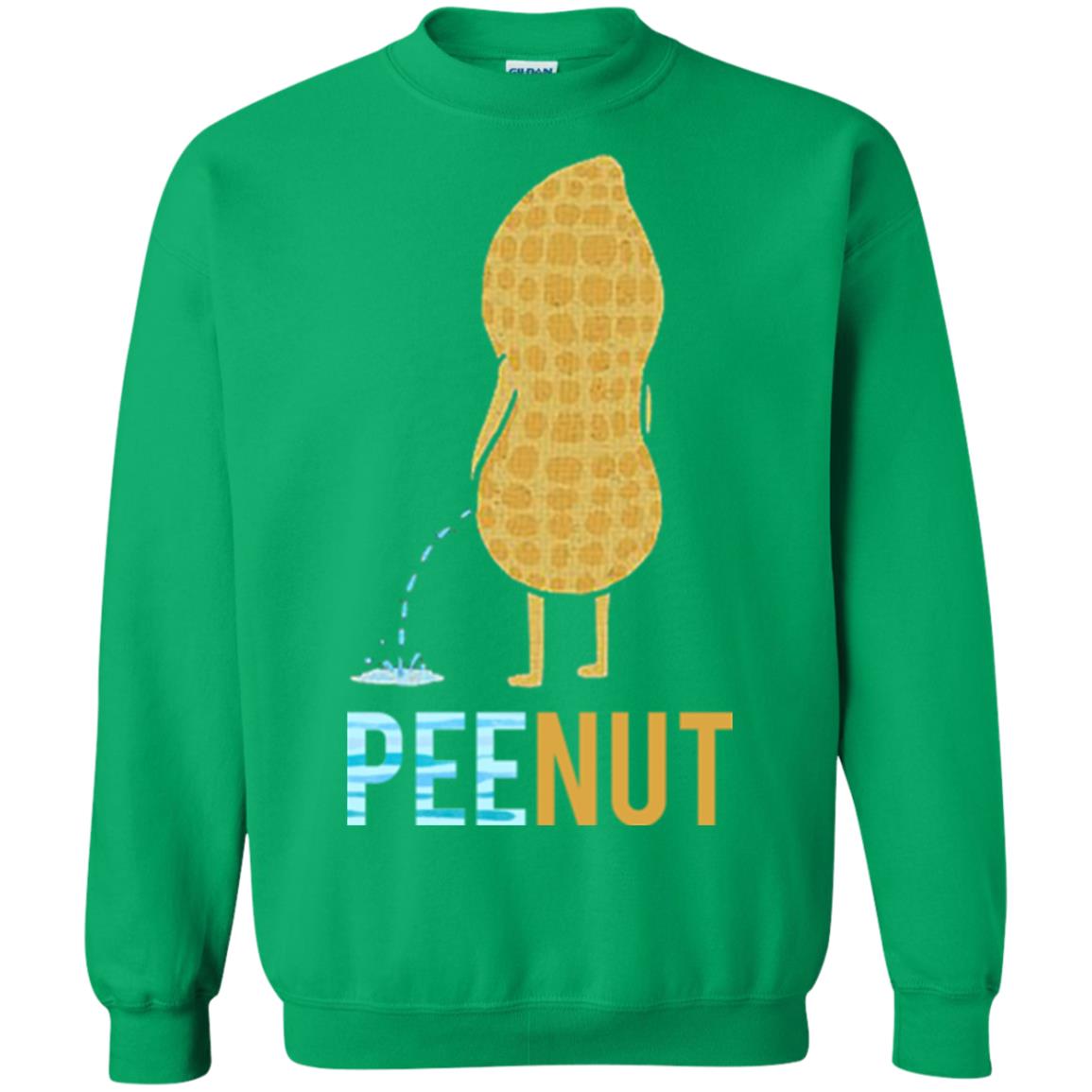 Funny Peenut Gift Shirt For Cool Boys Irish Green
