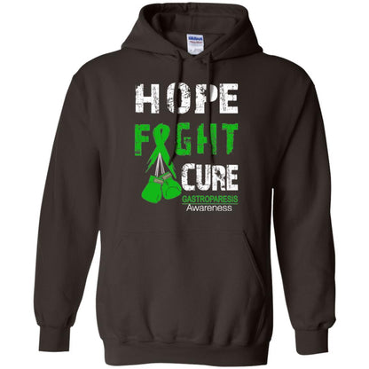 Gastroparesis Awareness T-shirt Hope Fight Cure Gastroparesis Awareness Dark Chocolate