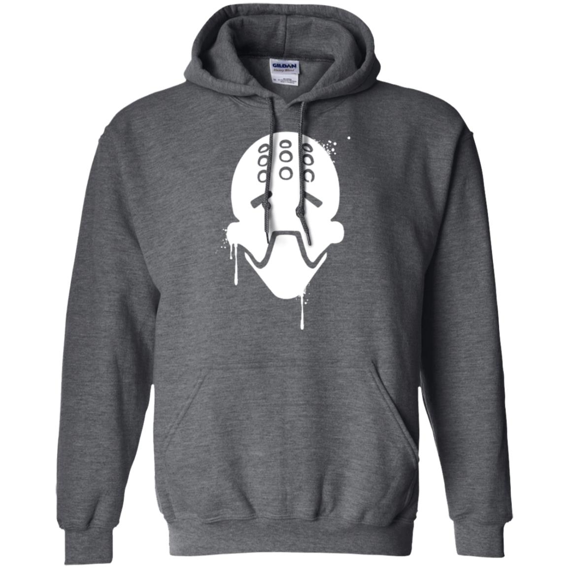 Overwatch Zenyatta Icon Spray T-shirt Dark Heather