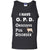 Dog Lovers T-shirt I Have Opd Obsessive Pug Disorder
