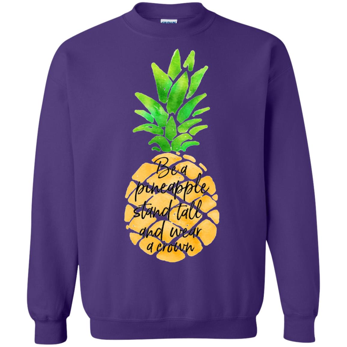 Funny Pineapple T-shirt Purple