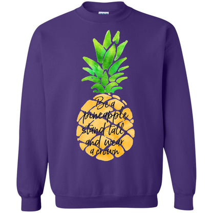 Funny Pineapple T-shirt Purple