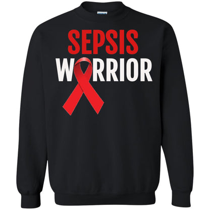 Sepsis Warrior Awareness Faith T-shirt Black