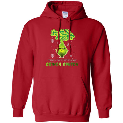 Buckle Up Butter Cup You Just Flipped My Grinch Switch Movie Shirt Red