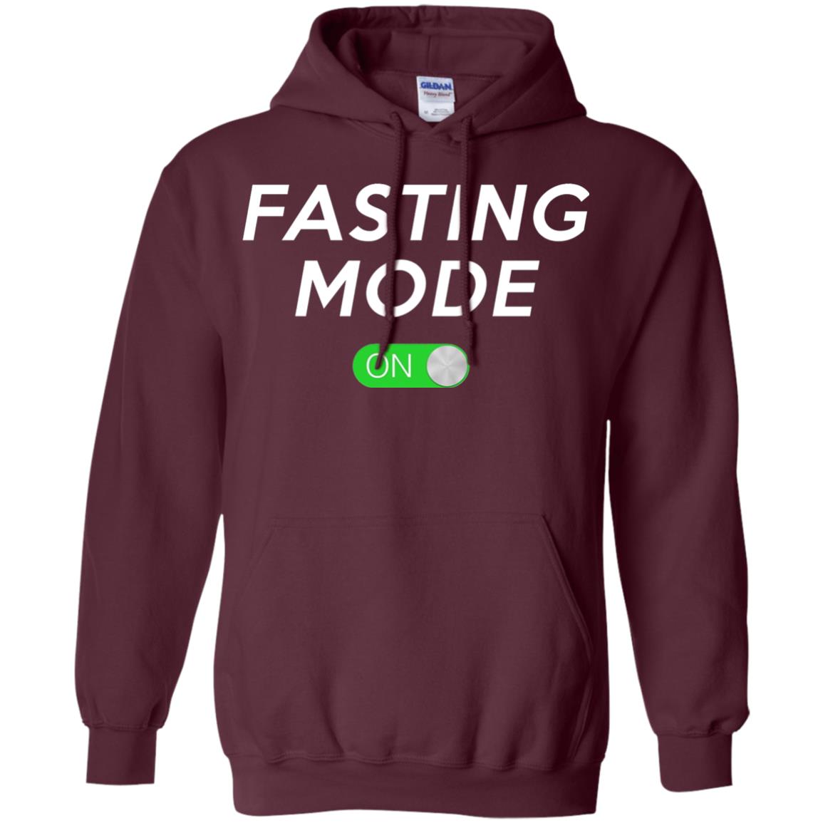 Funny Ramadan Fasting Mode On Shirt Maroon