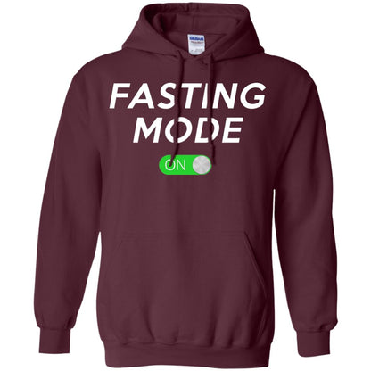 Funny Ramadan Fasting Mode On Shirt Maroon