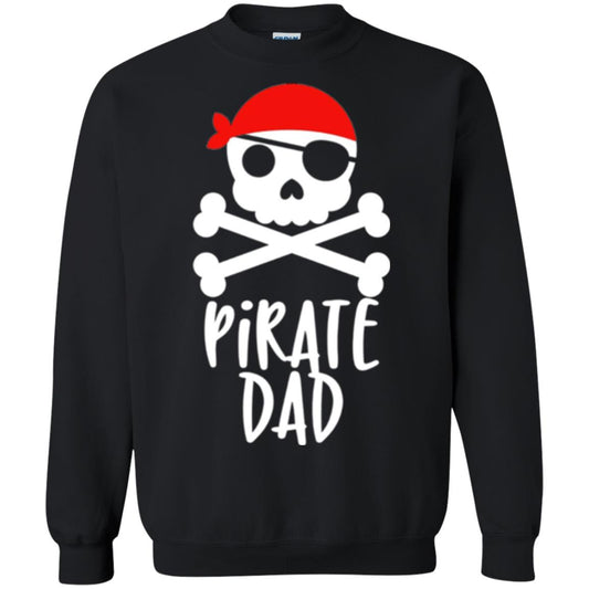Daddy T-shirt Pirate Dad T-shirt Black