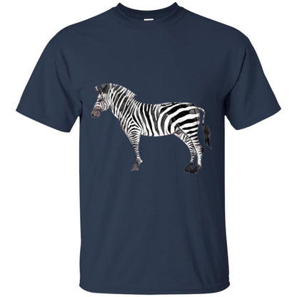 Awesome Zebra T-shirt Navy