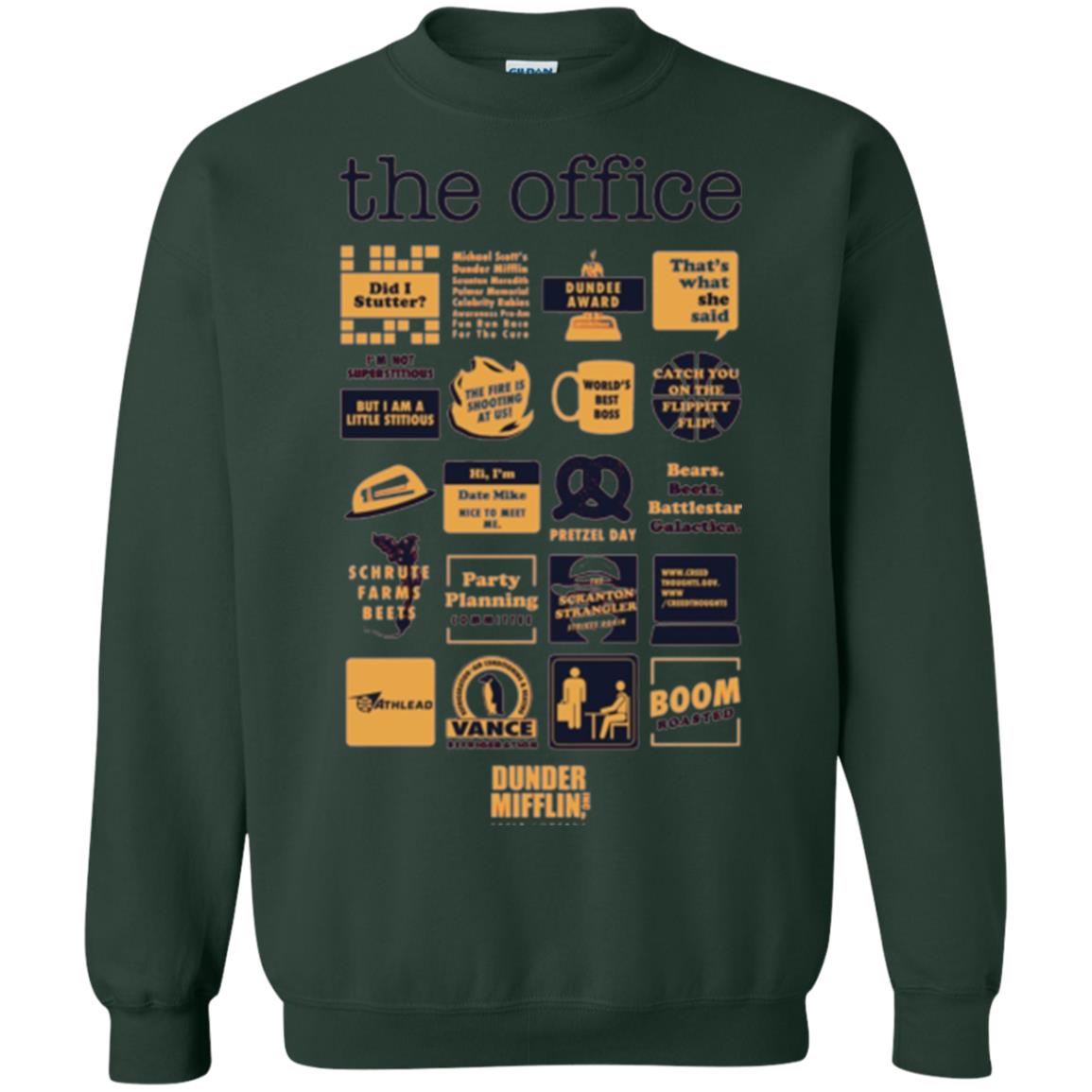 The Office T-shirt Forest Green