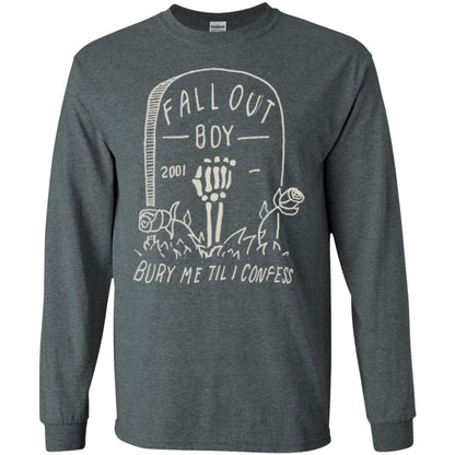 Fall Out Boy Bury Me Till I Confess T-shirt Dark Heather
