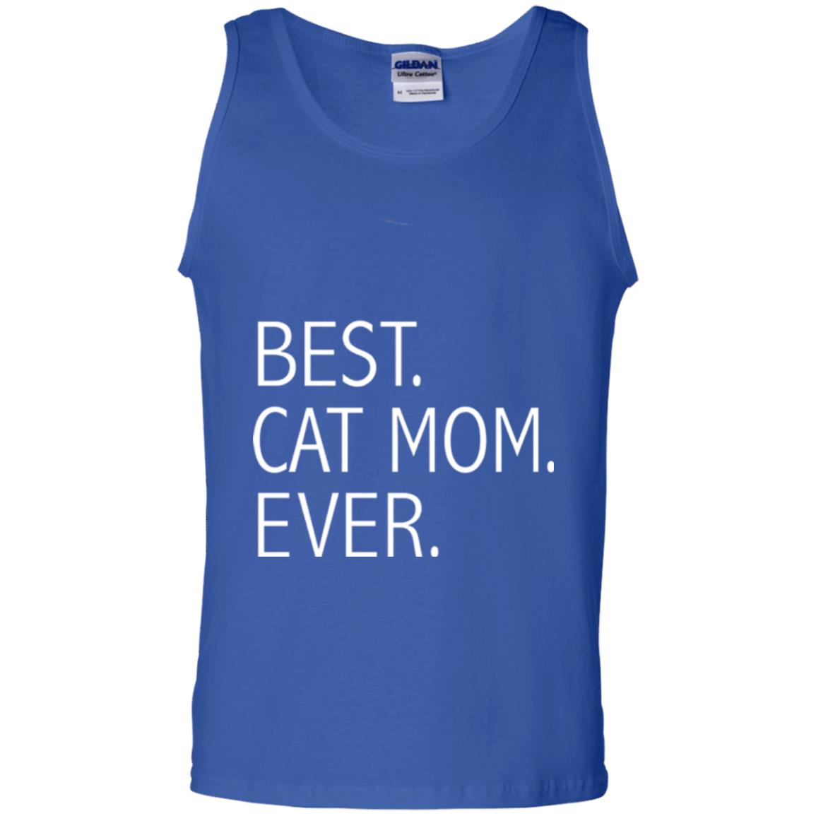 Funny Best Cat Mom Ever T-shirt Cute Cat Lady Royal