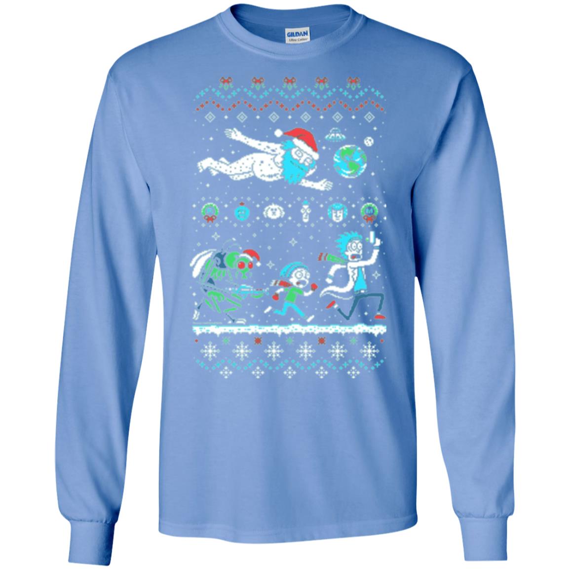 Rick And Morty T-shirt Carolina Blue