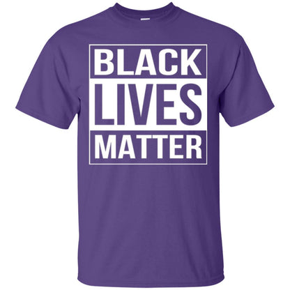 Political T-shirt Black Lives Matter T-shirt Purple