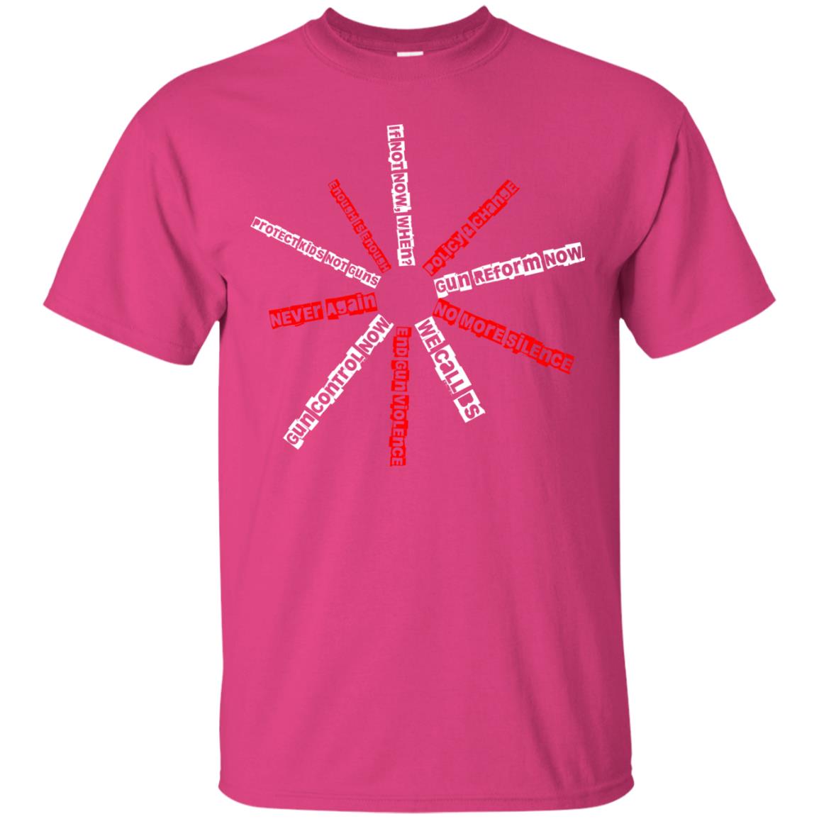 We Call Bs End Gun Violence Gun Control Social Movement T-shirt Heliconia