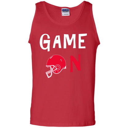 Football Lover T-shirt Game On Red