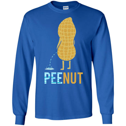 Funny Peenut Gift Shirt For Cool Boys Royal