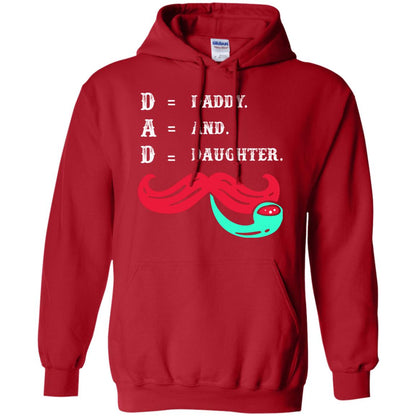 Daddy And Daughter Dad Shirt For Father_s Day Red