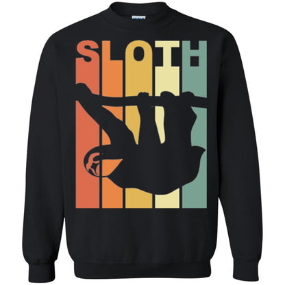Vintage Sloth T-shirt Black