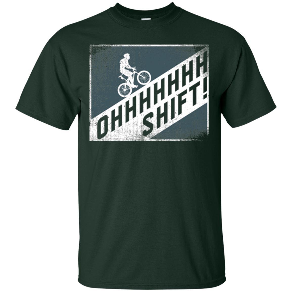 Cyclist T-shirt Oh Shift Forest Green