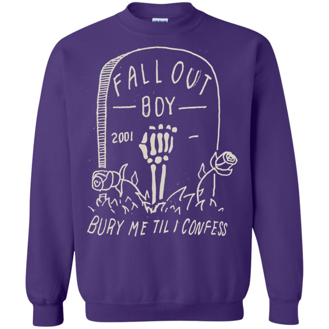 Fall Out Boy Bury Me Till I Confess T-shirt Purple