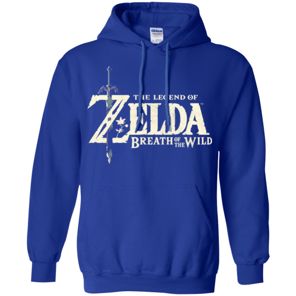 Game T-shirt Nintendo Zelda Breath Of The Wild Royal
