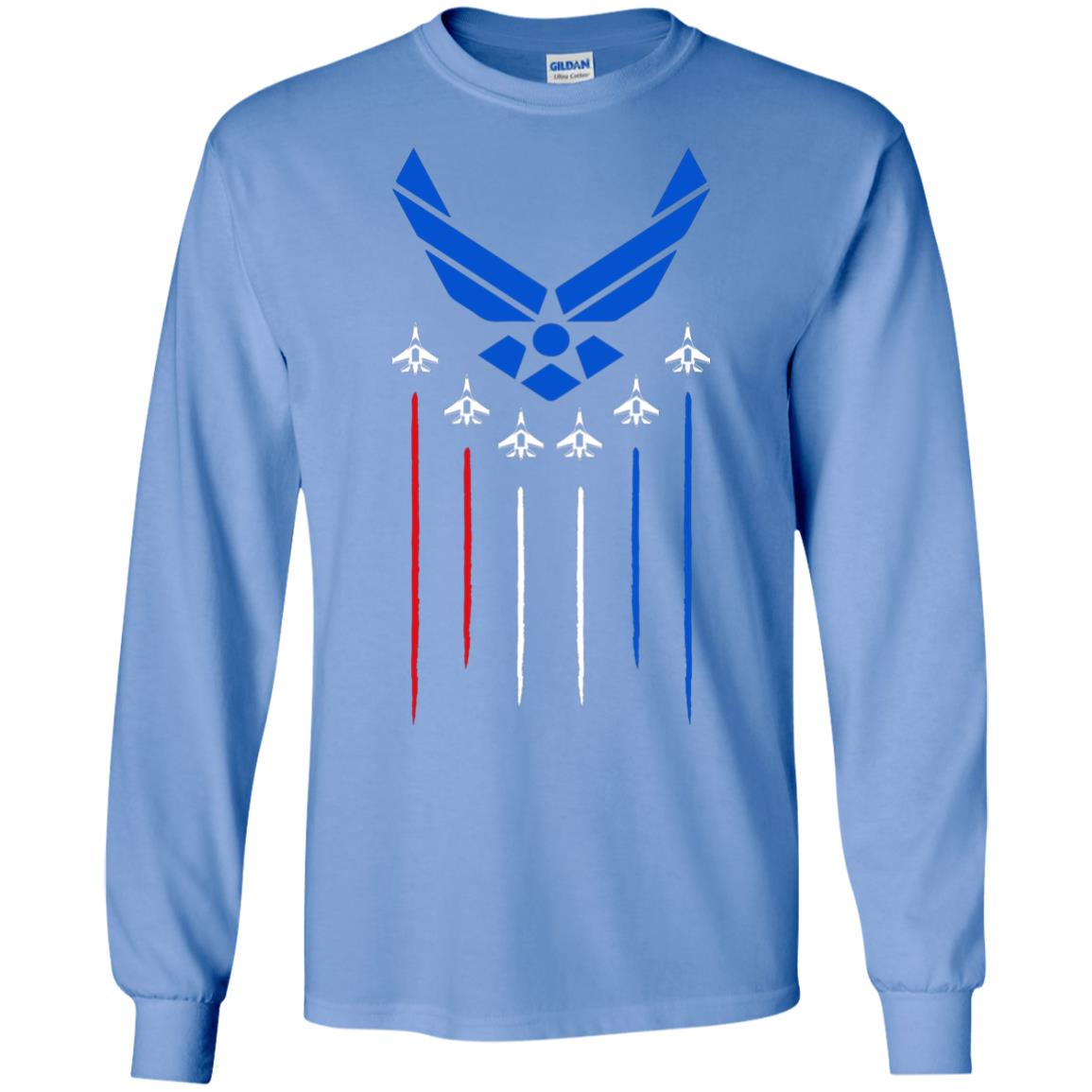 Air Force America Military Shirt Carolina Blue