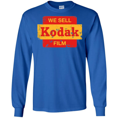 Film T-shirt Vintage We Sell Kodak Film Royal