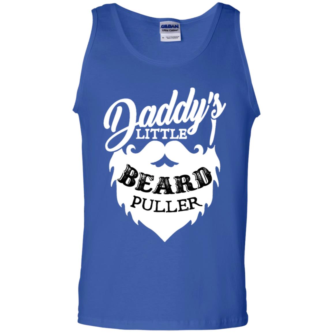 Daddy's Little Beard Puller Kid Shirt Royal