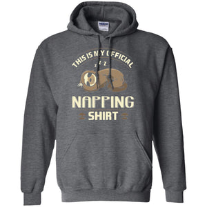 Lazy Baby Sloth My Official Napping T-shirt