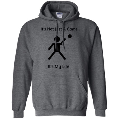 Basketball Shirt Its Not Just A Game Its My Life Dark Heather