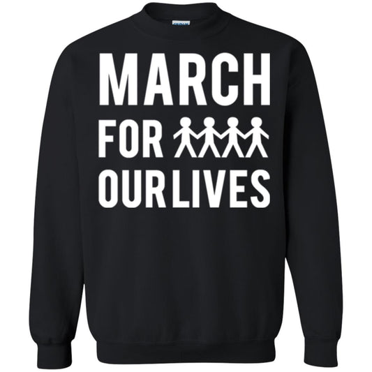 March For Our Lives Anti Gun T-shirt Black