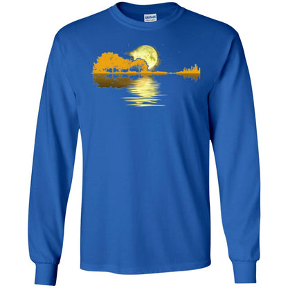Guitar Lake Shadow T-shirt Royal