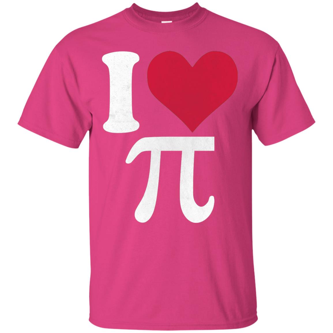 I Love Pi Vintage Retro Pi Day T-shirt Heliconia