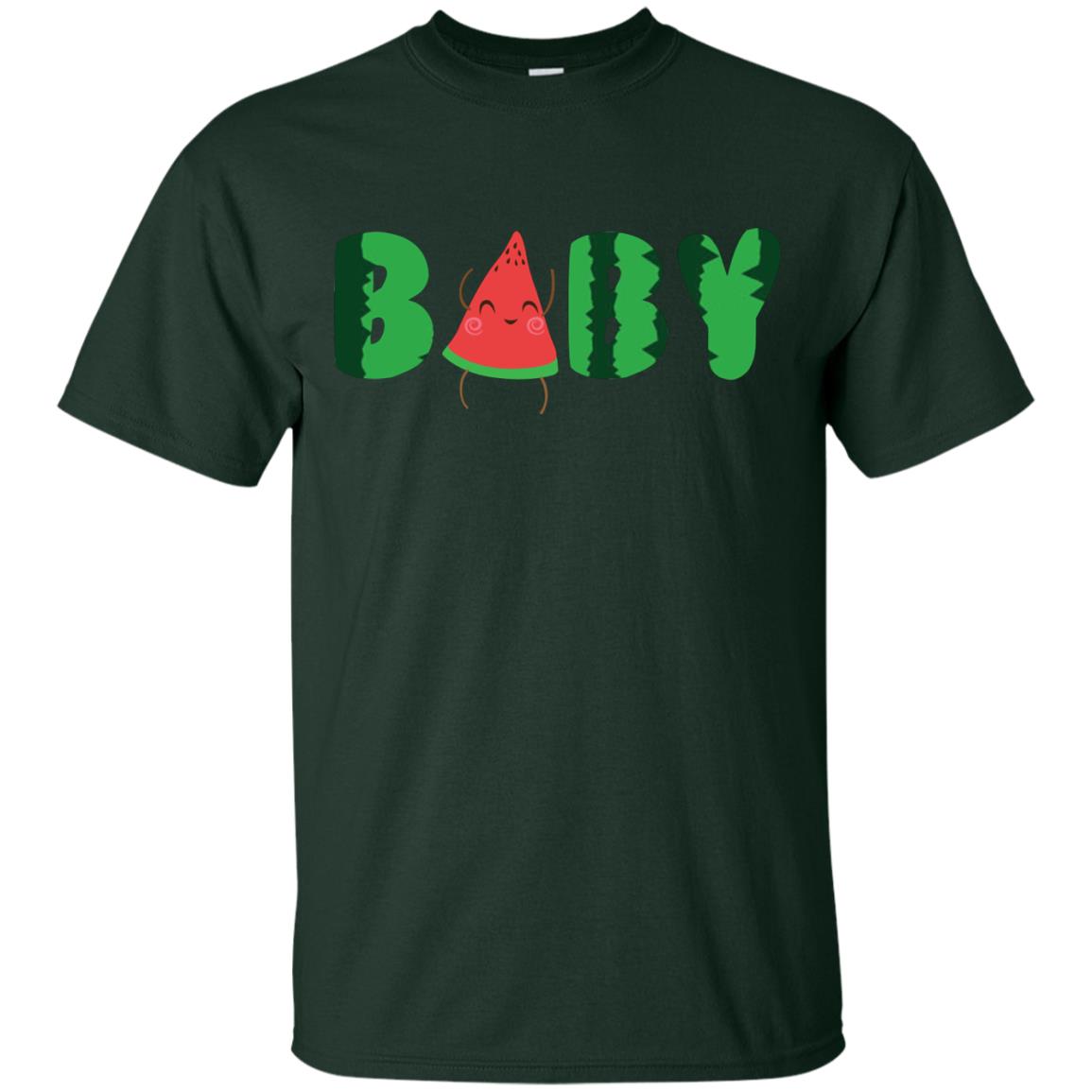 Baby Watermelon Funny Summer Melon Fruit Shirt For Baby Kids Forest