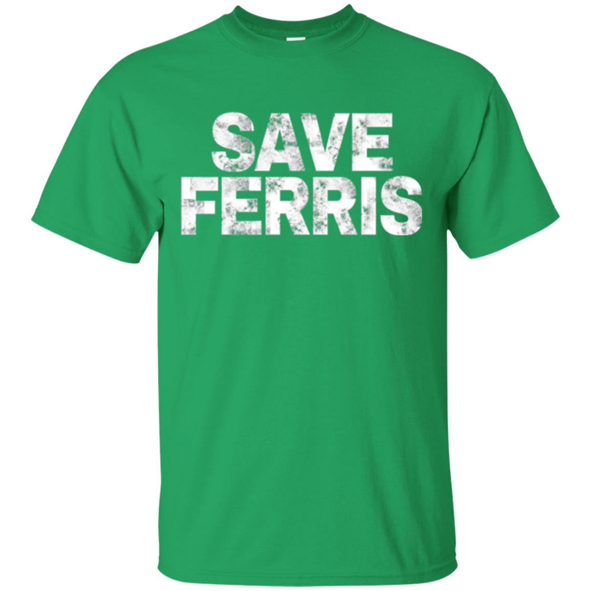 Movie T-shirt Save Ferris 80s Irish Green