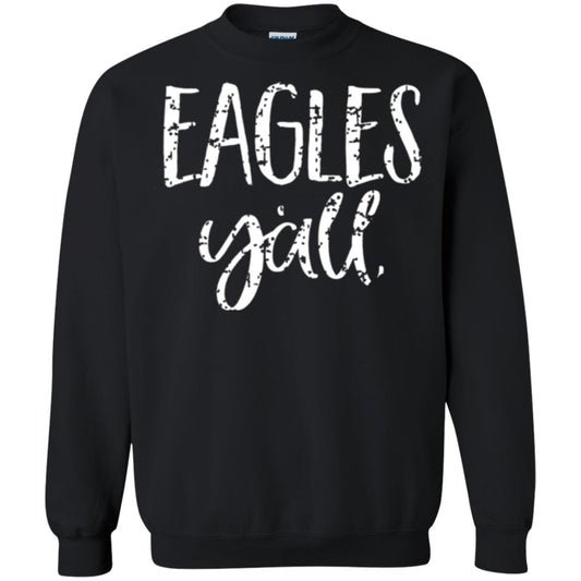 Eagles Y_all Flying Eagles T-shirt Black