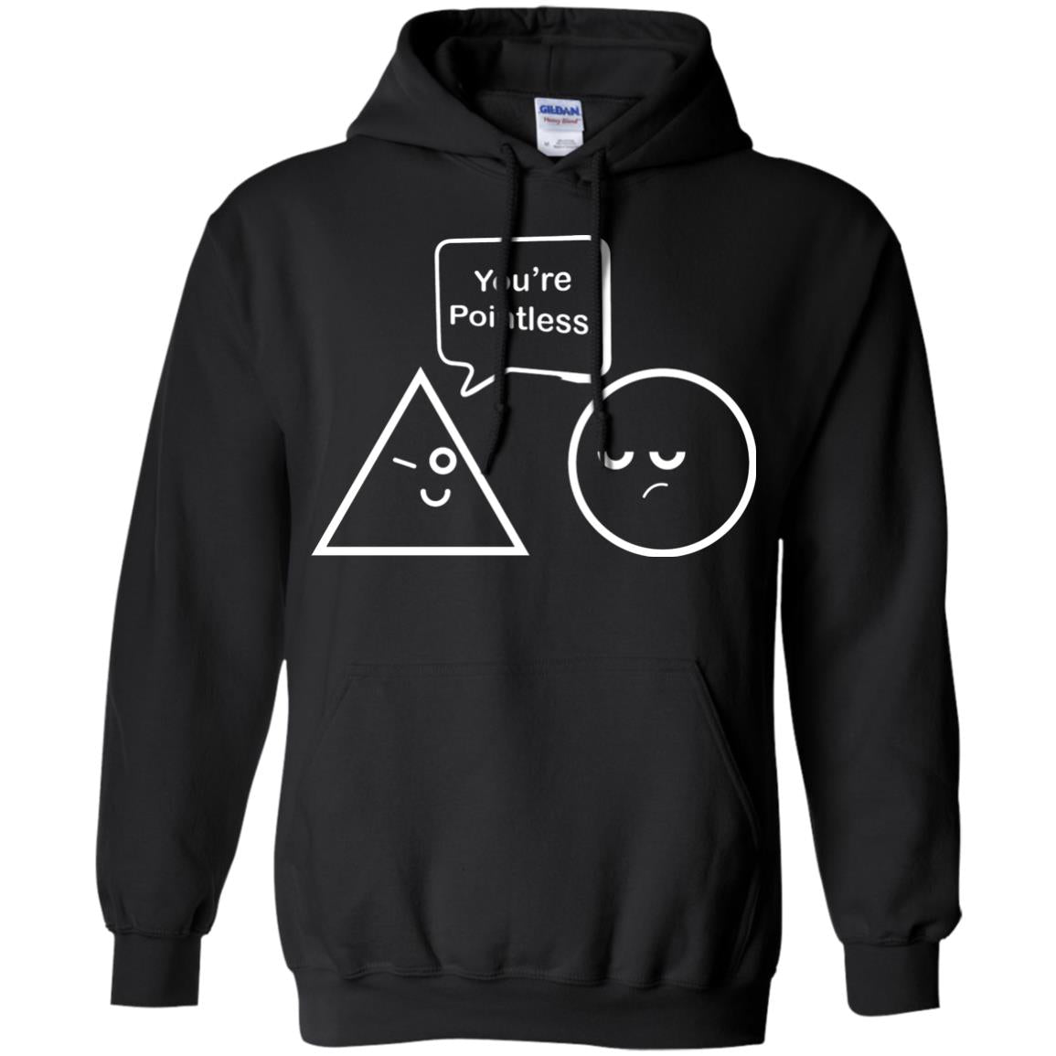 Math Lover T-shirt You're Are Pointless Black