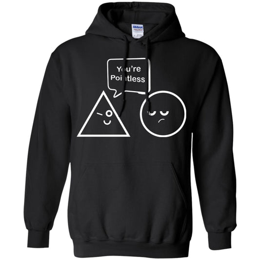 Math Lover T-shirt You're Are Pointless Black