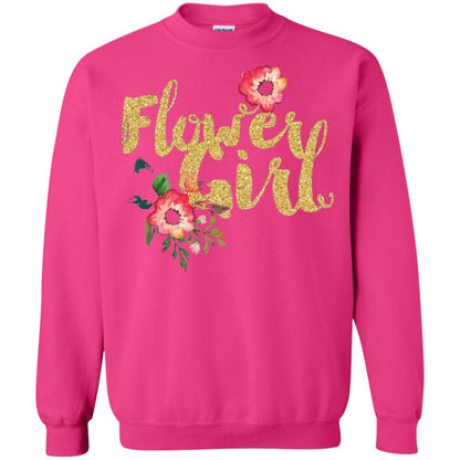 Flower Girl Bridesmaid Wedding Reception T-shirt Heliconia