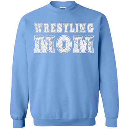 Wrestling Mom Mommy T-shirt Carolina Blue