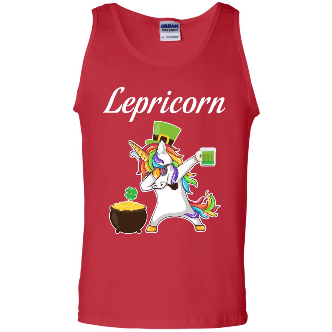 Lepricorn Saint Patrick's Day T-shirt Red