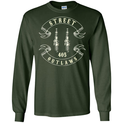 Engineer T-shirt 405 Street Outlaws Forest Green