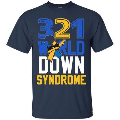 Awareness March 21 World Down Syndrome Day Shirt Navy