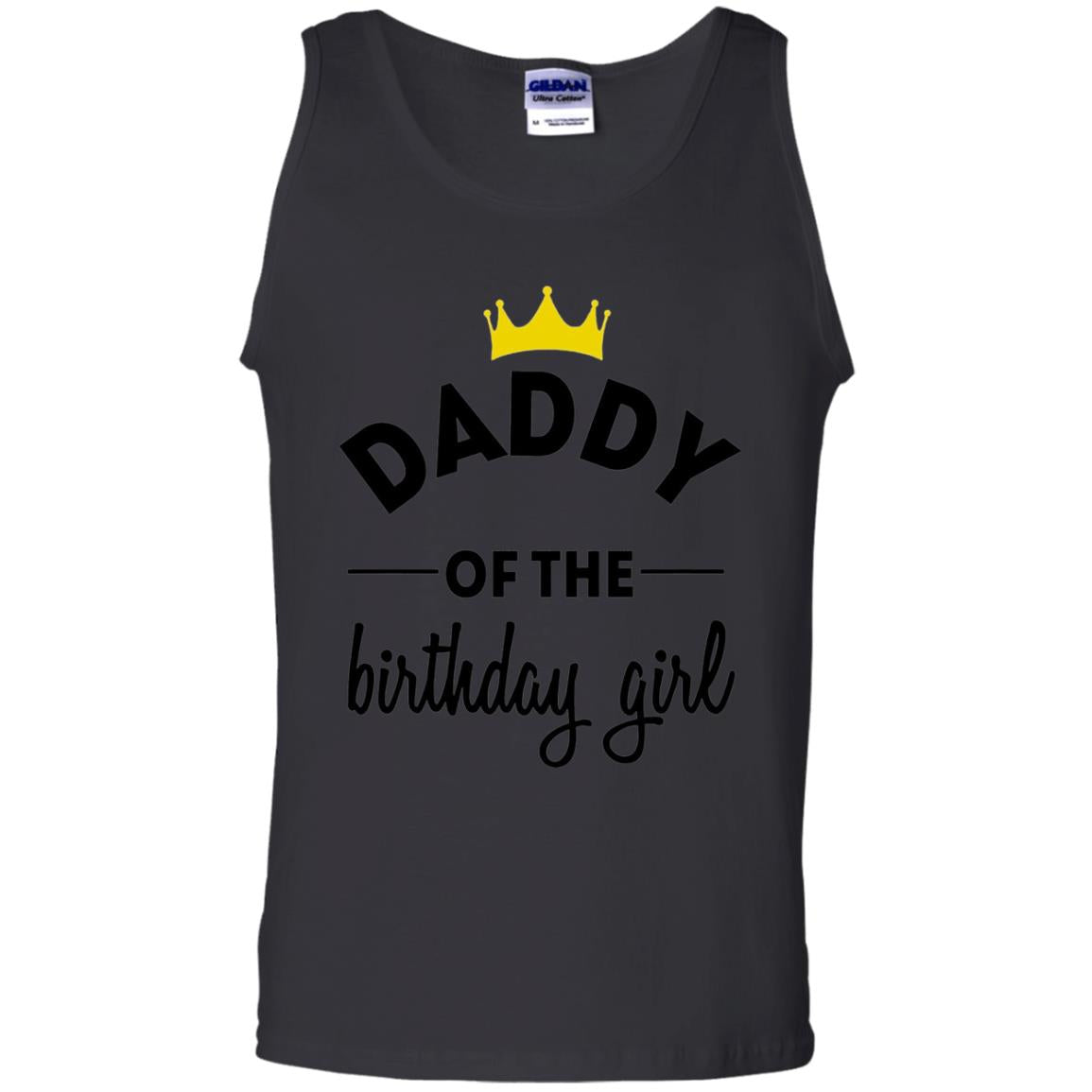 Daddy Of The Birthday Girl Party T-shirt Black